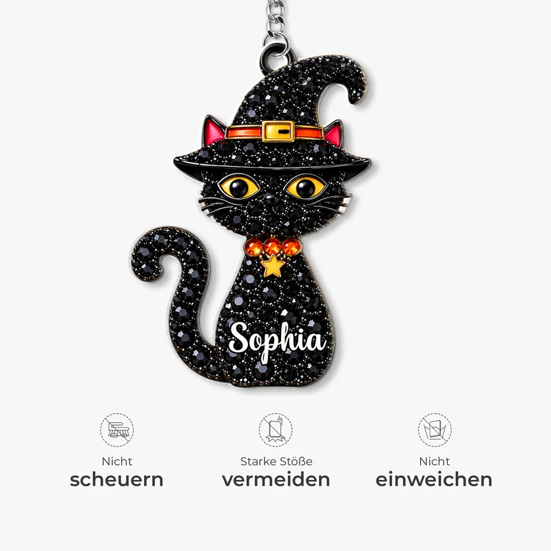 Süße halloween - Personalisiertes Geschenk | Acryl Schlüsselanhänger