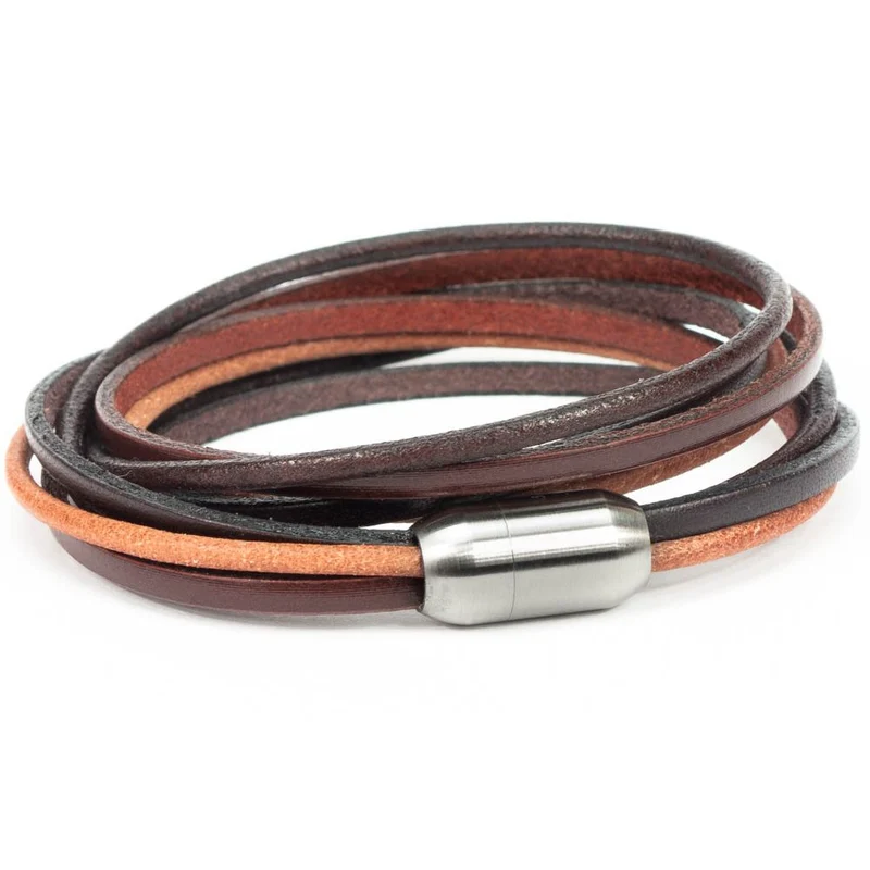 Lederarmband zum Wickeln