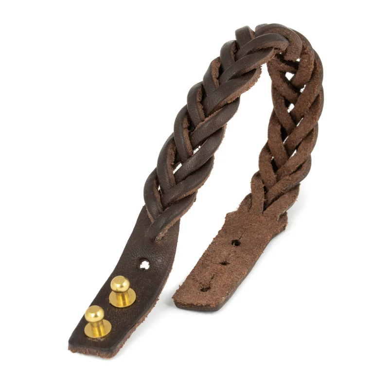 Lederarmband geflochten