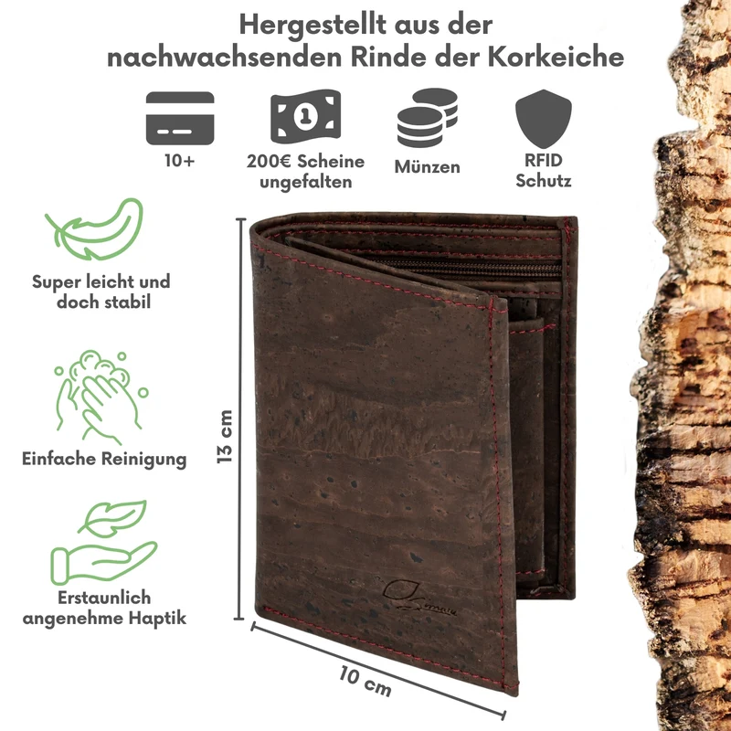 Kork-Geldbeutel Vitelius