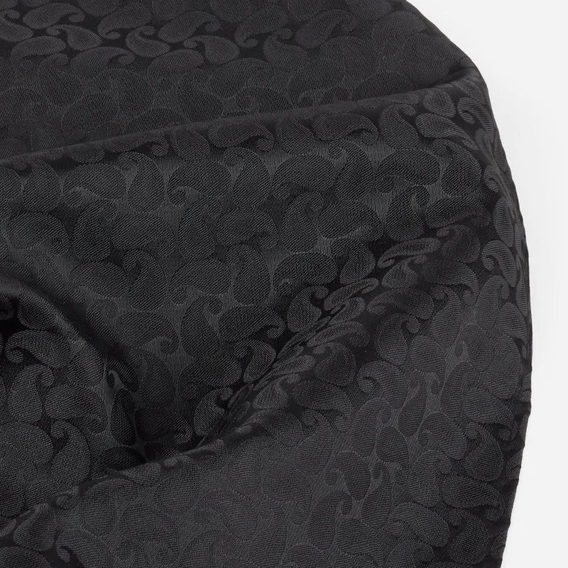 SANTINO black paisley – Herren-Accessoire-Set