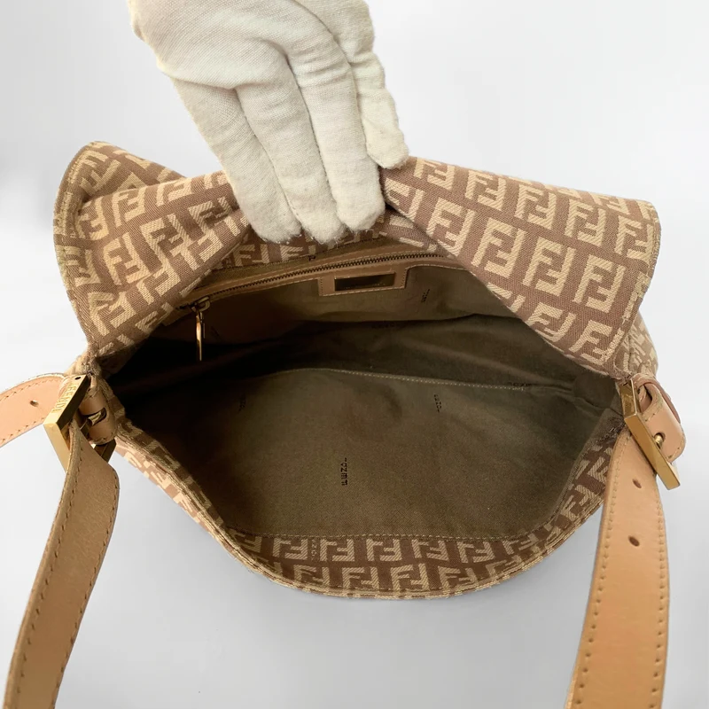 Fendi Pochette Mama Zucca Leinwand