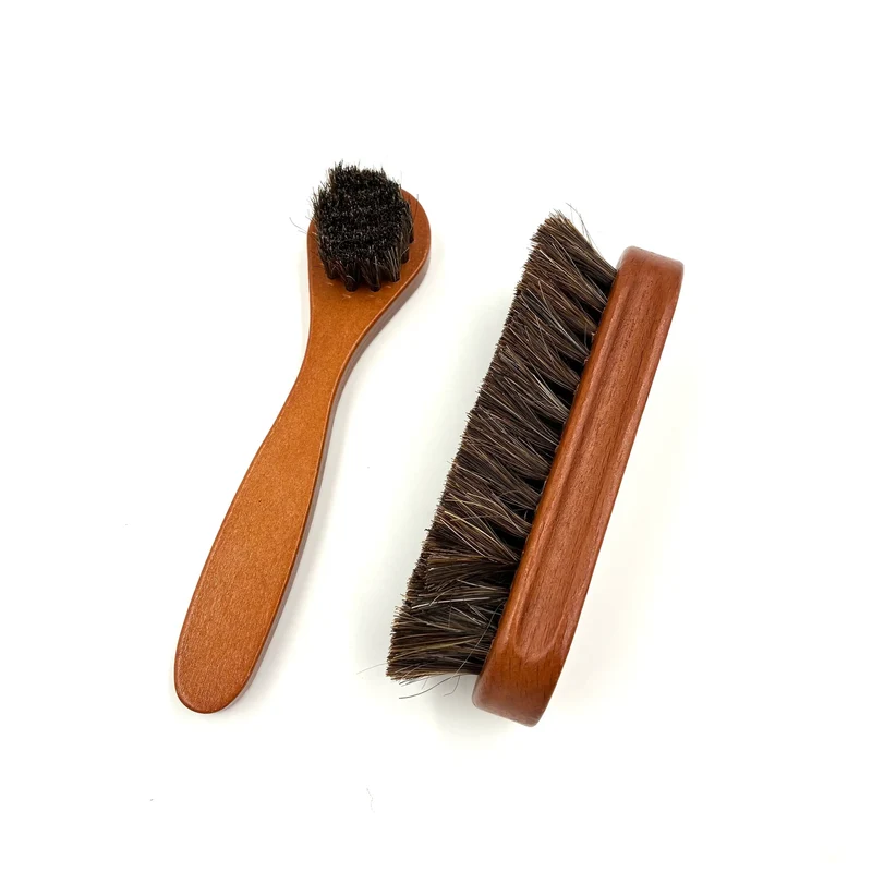 Universalbürste Rosshaar – 17,5 cm – Holzgriff, weich