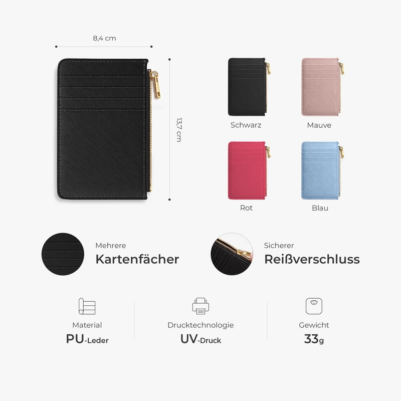 Papa Seit - Personalisiertes Geschenk | Kartenetui Papa Mama Opa Oma