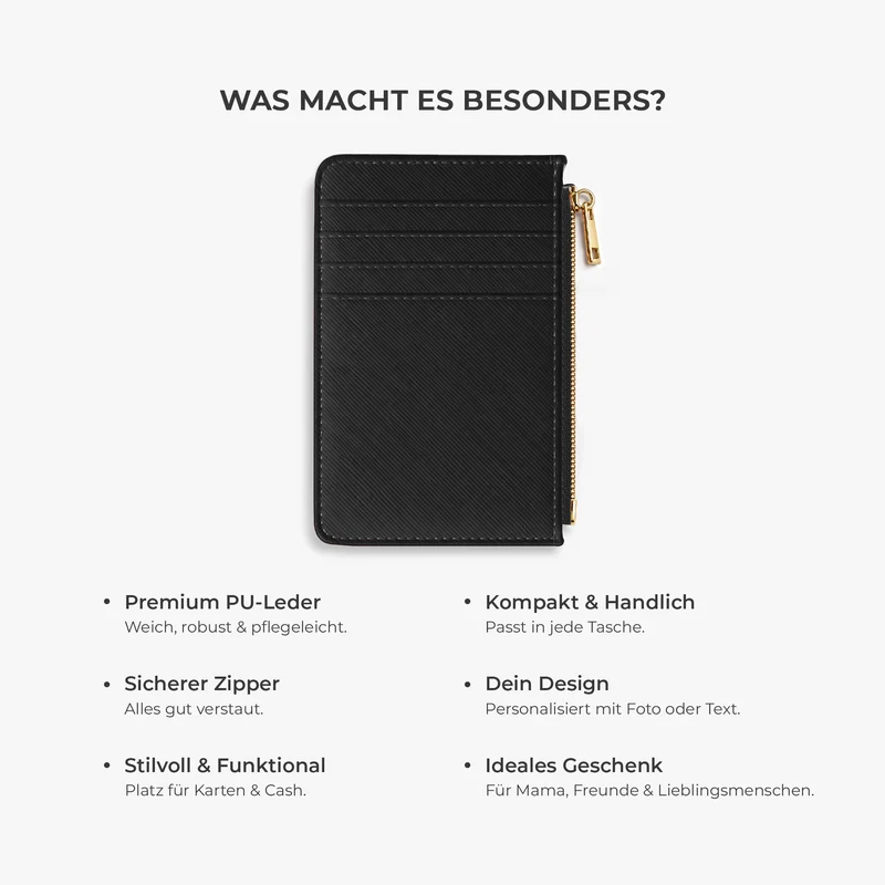 Papa Seit - Personalisiertes Geschenk | Kartenetui Papa Mama Opa Oma
