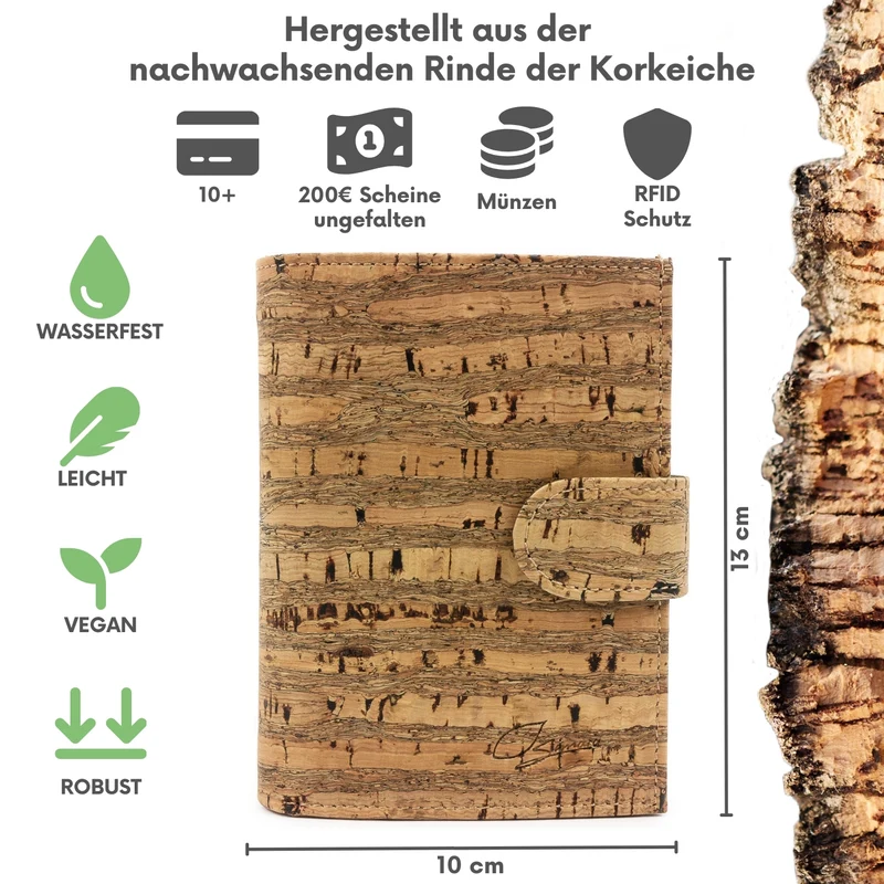 Kork-Geldbeutel Hime