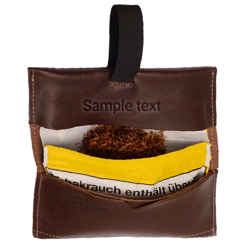 Leder-Tabaktasche Leiria