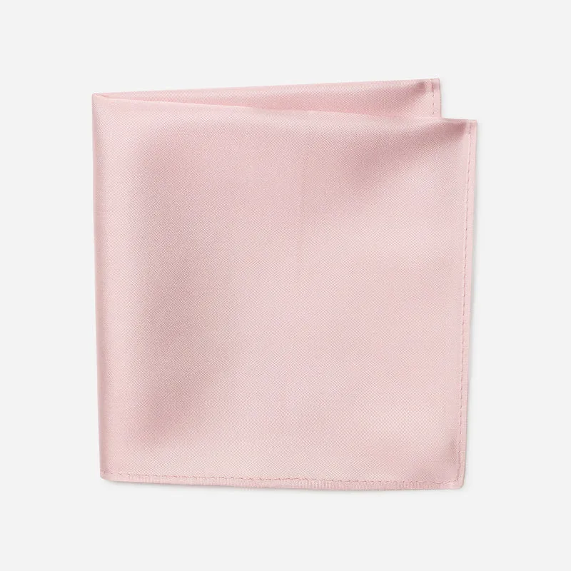 TILO rose uni – Seiden-Einstecktuch