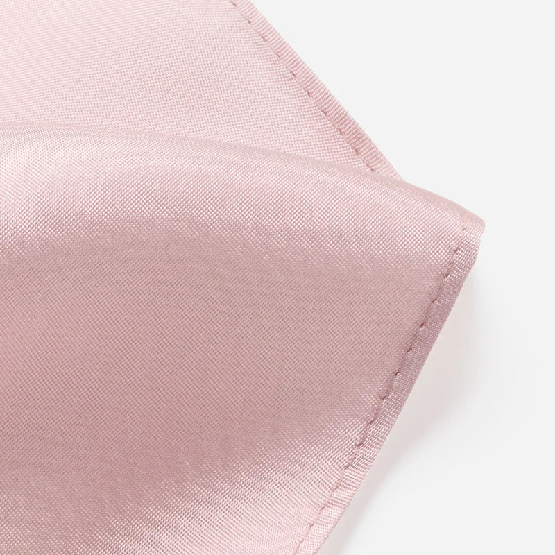 TILO rose uni – Seiden-Einstecktuch