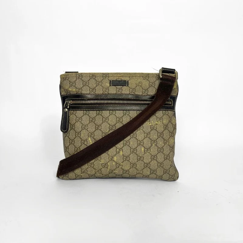 Gucci Umhängetasche mit Monogramm-Leinwand