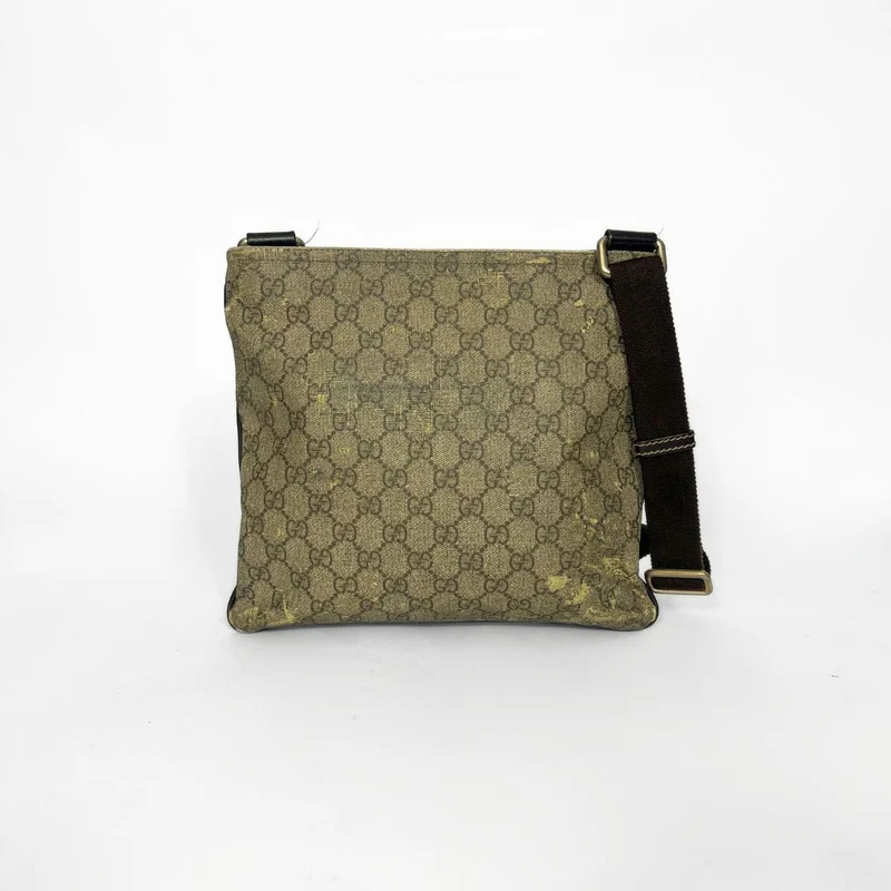 Gucci Umhängetasche mit Monogramm-Leinwand