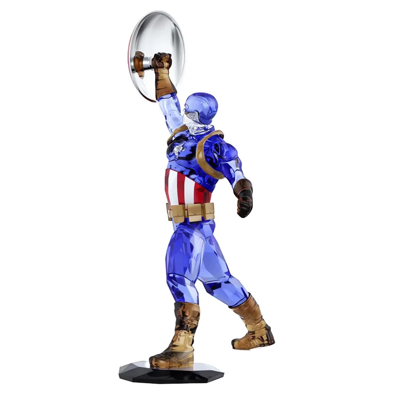 Swarovski Figur Unisex Marvel Captain America Kristall Mehrfarbig 5676135