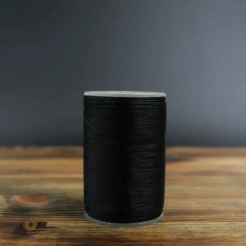 Gewachstes Nähgarn – 0,45 mm | Für Leder & DIY – 80 m