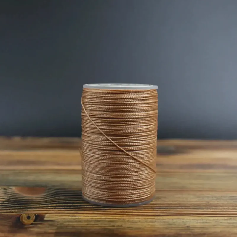 Gewachstes Nähgarn – 0,45 mm | Für Leder & DIY – 80 m