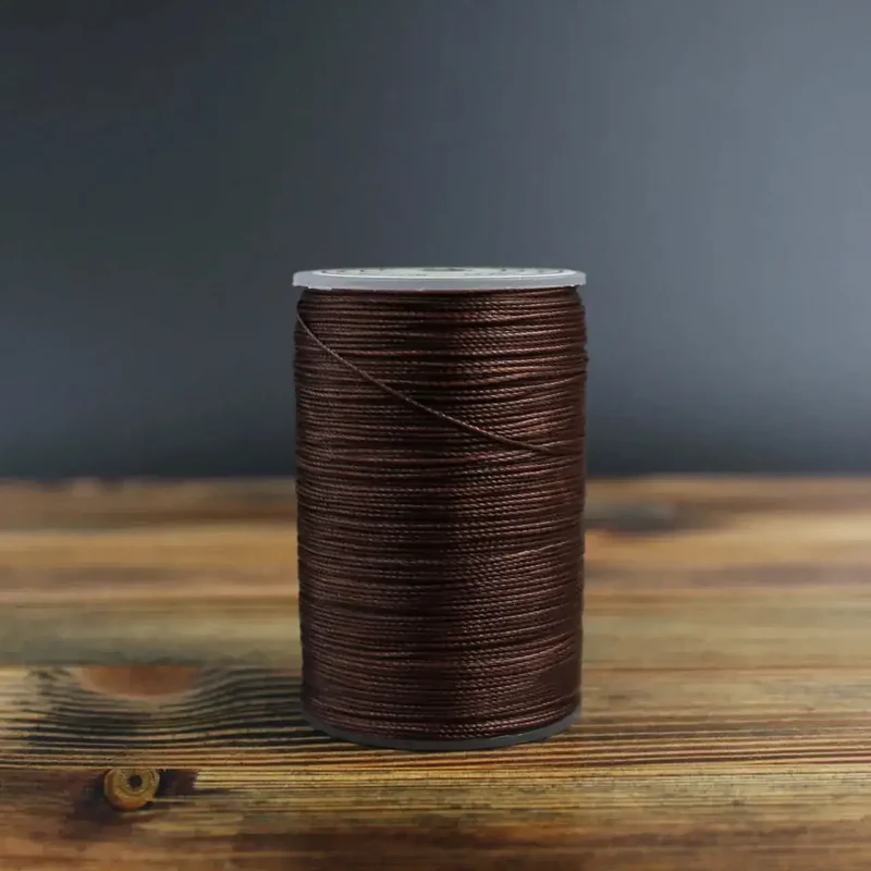 Gewachstes Nähgarn – 0,45 mm | Für Leder & DIY – 80 m
