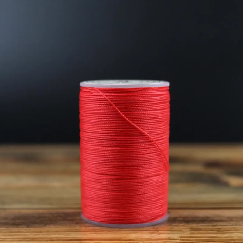 Gewachstes Nähgarn – 0,45 mm | Für Leder & DIY – 80 m