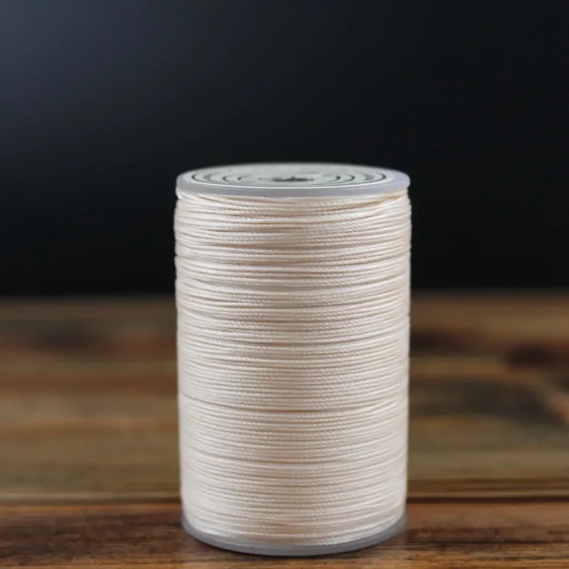 Gewachstes Nähgarn – 0,45 mm | Für Leder & DIY – 80 m