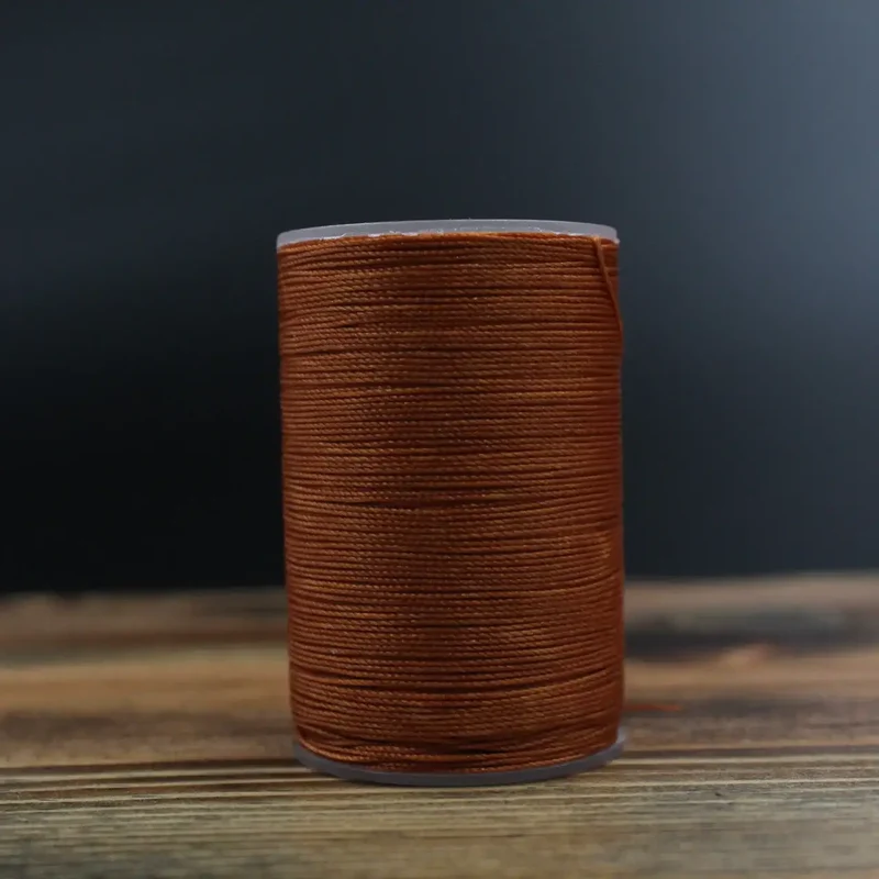 Gewachstes Nähgarn – 0,45 mm | Für Leder & DIY – 80 m