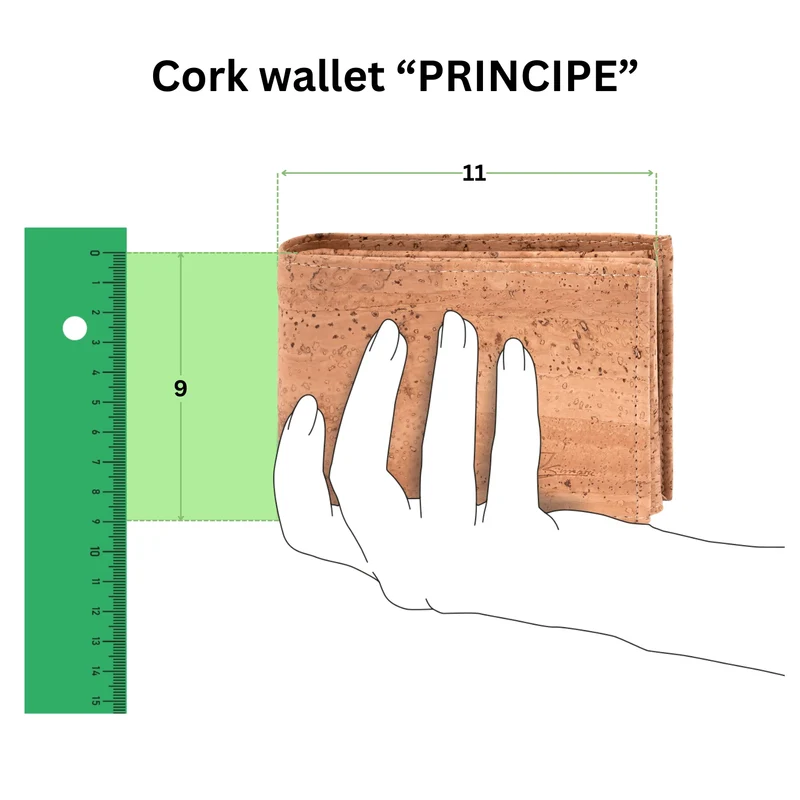 Kork-Portemonnaie Principe