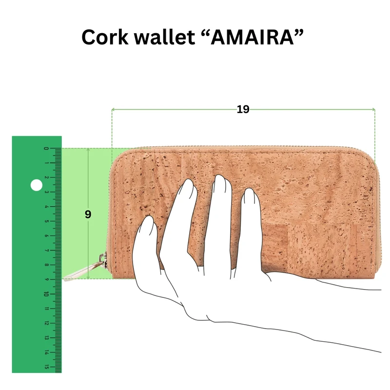 Kork-Geldbörse Amaira