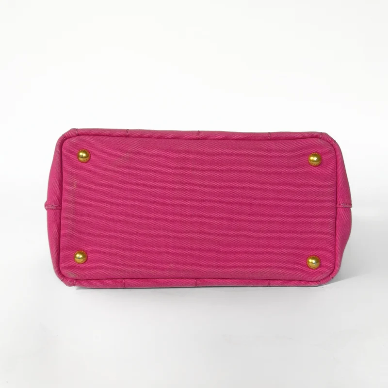 Prada Canapa Tote Small Canvas