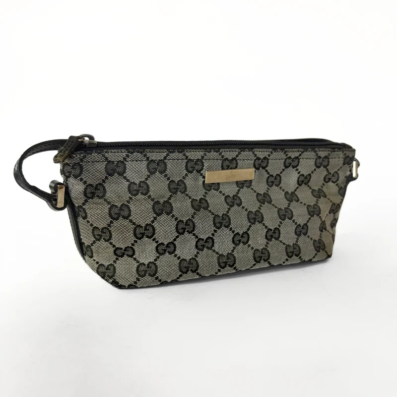 Gucci Boat Pochette Monogramm Leinwand