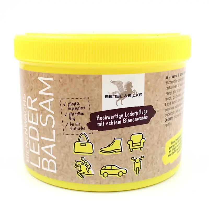 Bense & Eicke Lederbalsam mit echtem Bienenwachs 500 ml