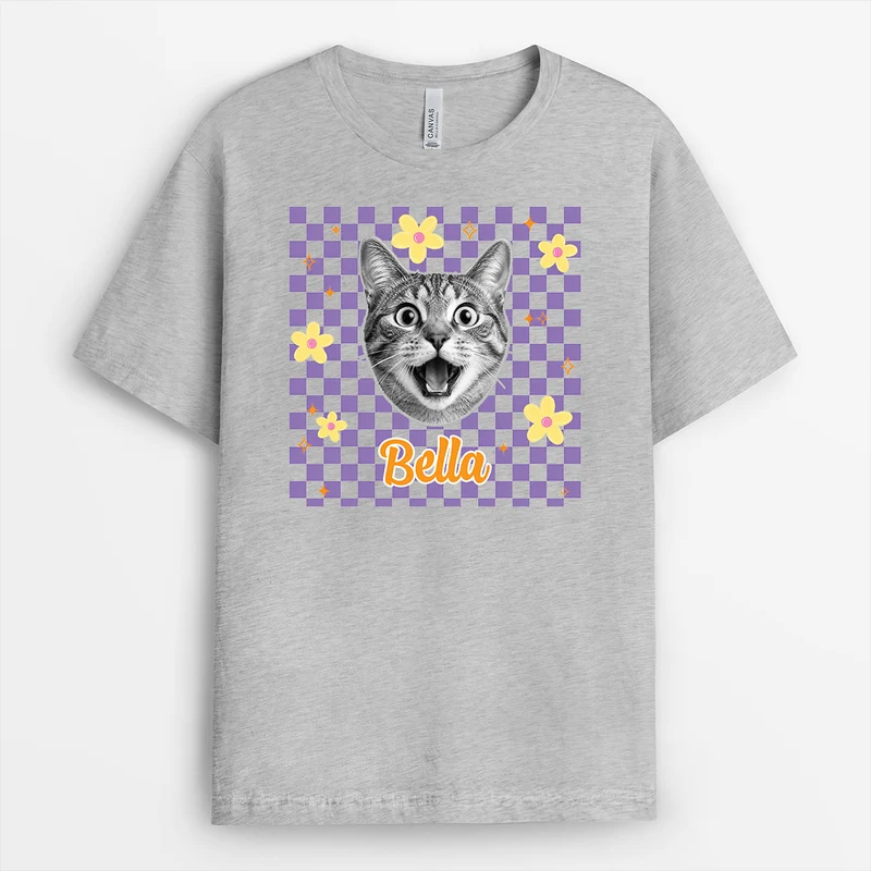 Haustier Shirt - Personalisiertes T Shirt Mit Bild Weiß