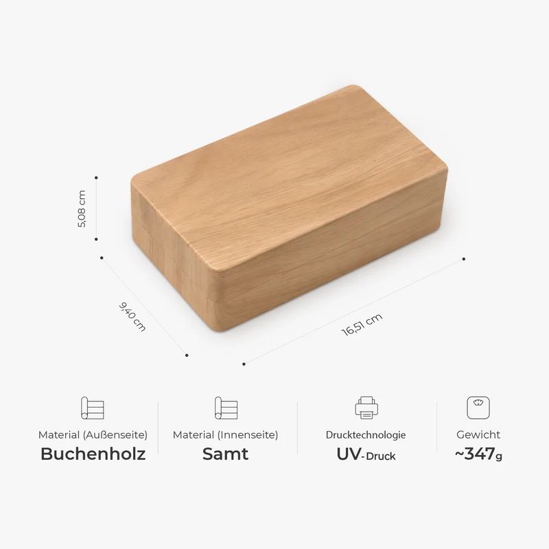 Oma Und Enkelkinder - Personalisiertes Geschenk | Schmuckkästchen Holz Oma/Mama