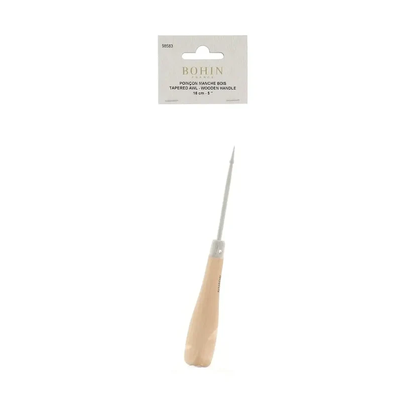 Ahle mit Holzgriff – 16 cm | Bohin France