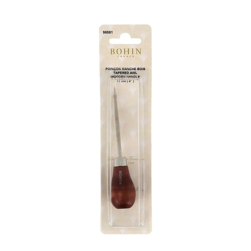 Ahle mit Holzgriff 11 cm | Bohin France