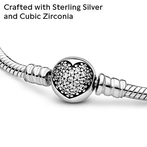 PANDORA Silver Bracelet with Clear Cubic Zirkonia 590743CZ-16 Marke: