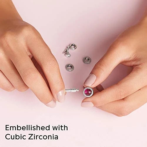 PANDORA Silver Bracelet with Clear Cubic Zirkonia 590743CZ-16 Marke: