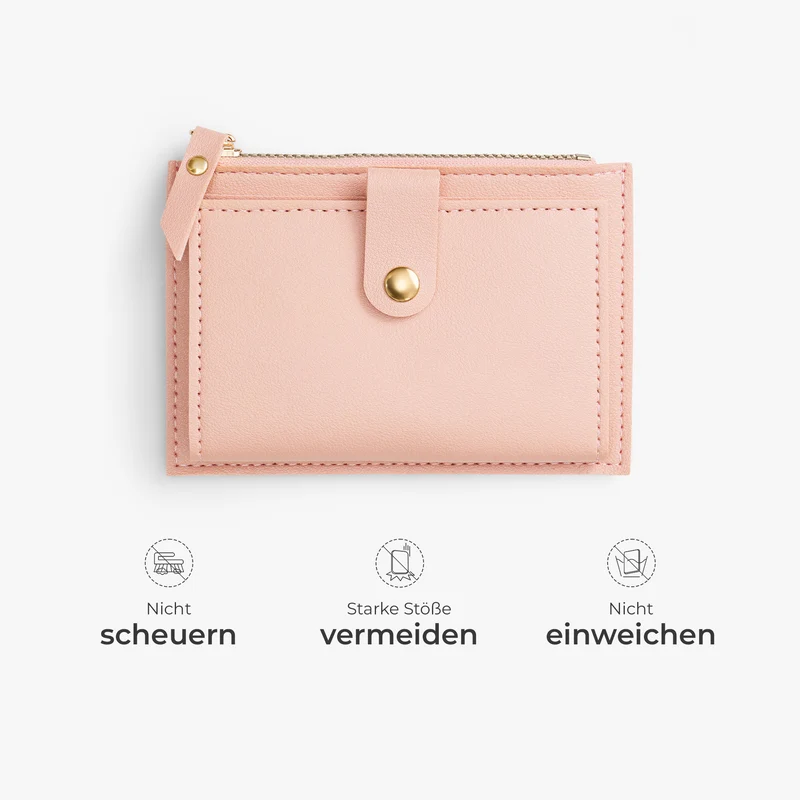 Ballet Und Blumen - Personalisierte Geschenke Für Frauen | Geldbörse mit Reißverschluss