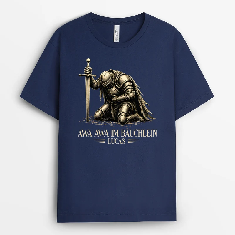 Awa Awa Im Bäuchlein - Personalisiertes Geschenk | Lustige T Shirts Männer Frauen
