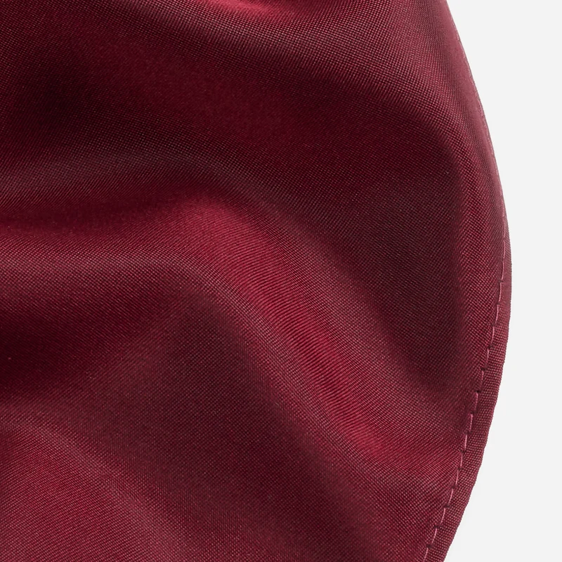 PELAGIO bordeaux uni – Fliege & Einstecktuch Set aus Seide