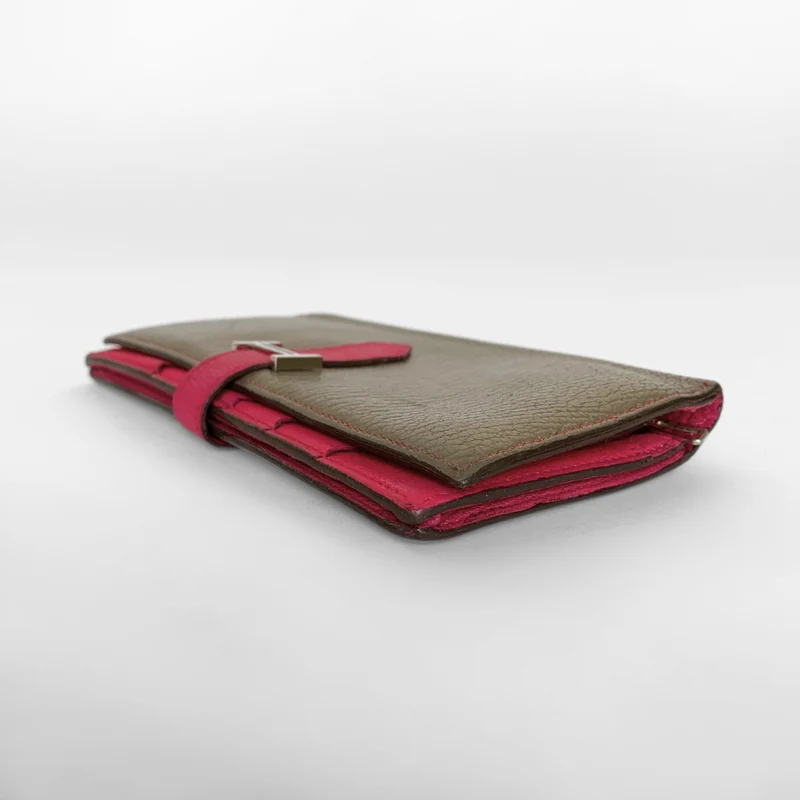 Hermès Bearn Geldbörse Epsom Leder
