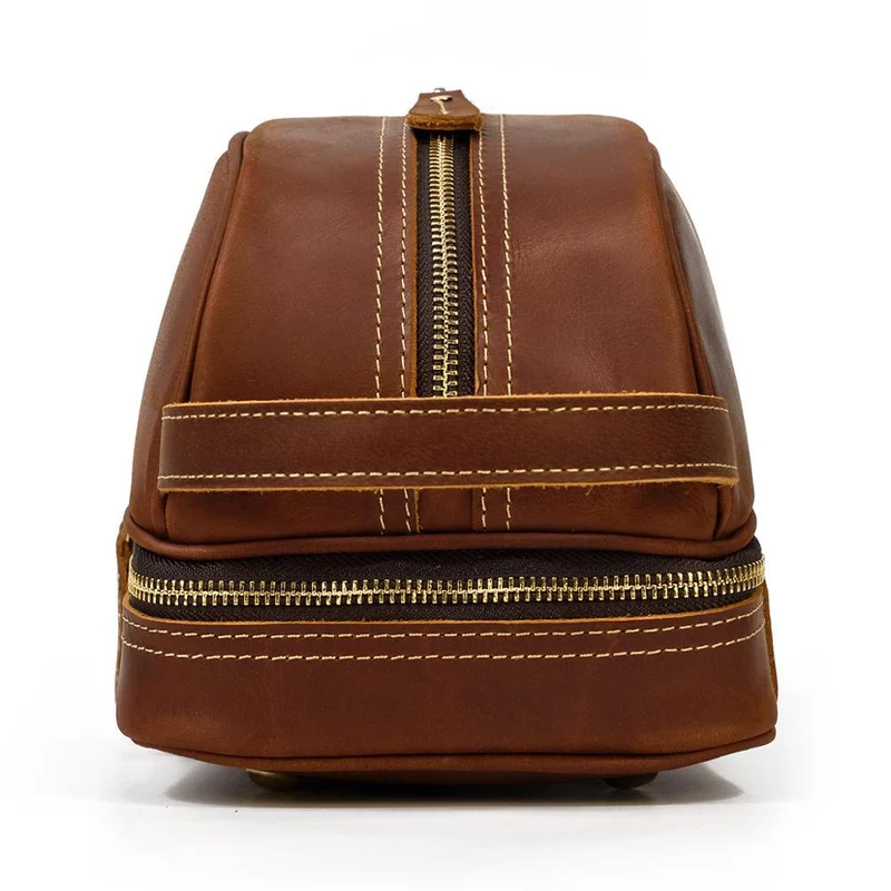 Leather Makeup Bag | DAVOS