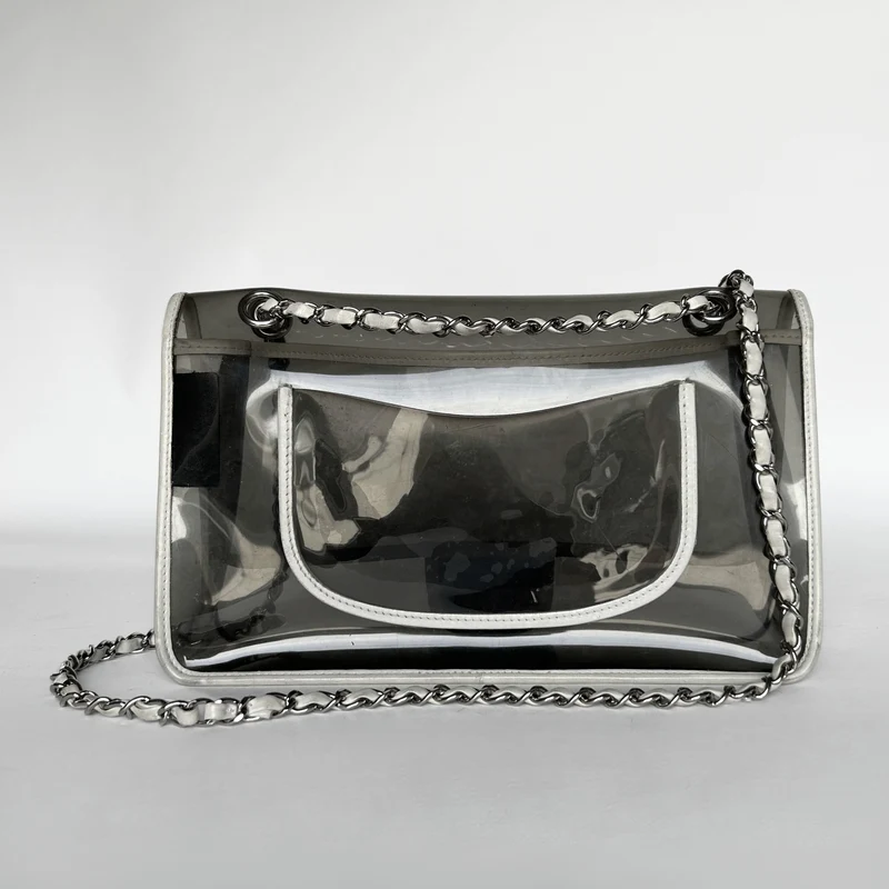 Chanel Herz CC Flap Bag Vinyl und Lammleder (Limited Edition)