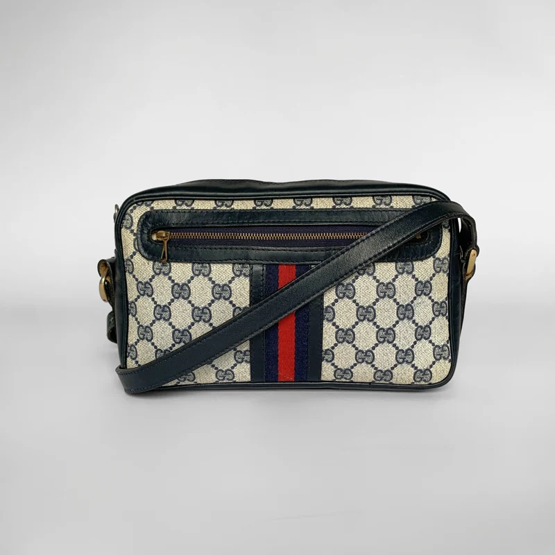 Gucci Supreme Umhängetasche aus Monogramm-Canvas