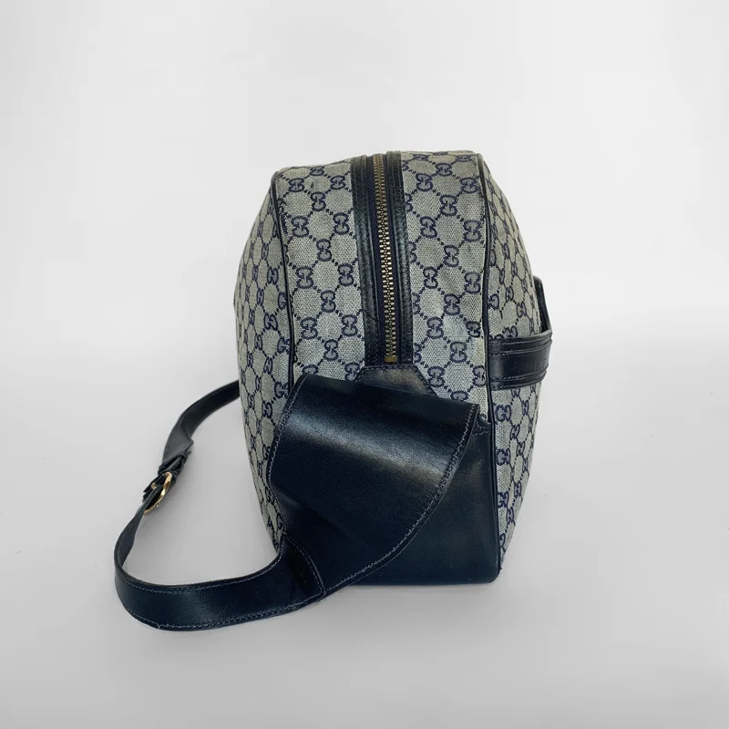 Gucci Reise-Umhängetasche aus Canvas mit Monogramm