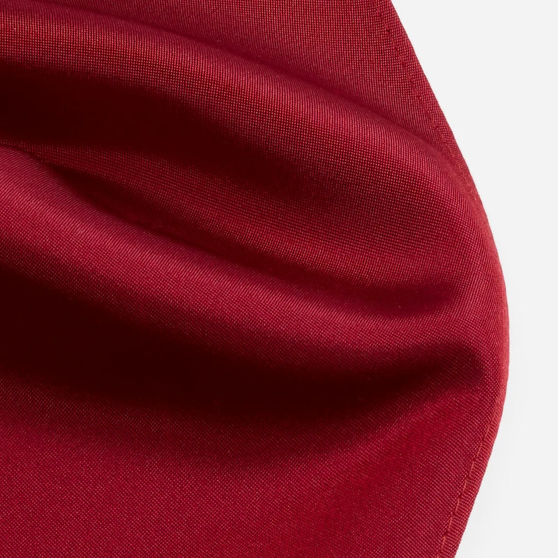 SILVESTRO red minimal – Fliege & Einstecktuch Set aus Seide