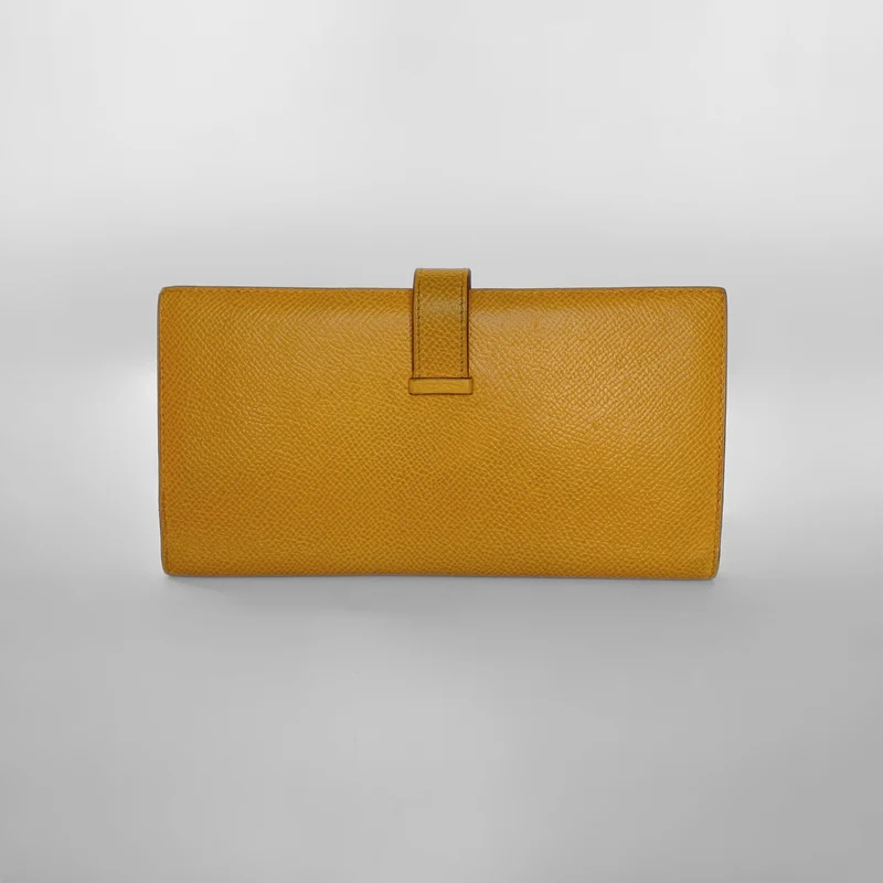 Hermès Bearn Geldbörse Epsom Leder