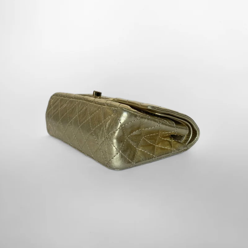 Chanel 2.55 Tasche aus gealtertem Kalbsleder