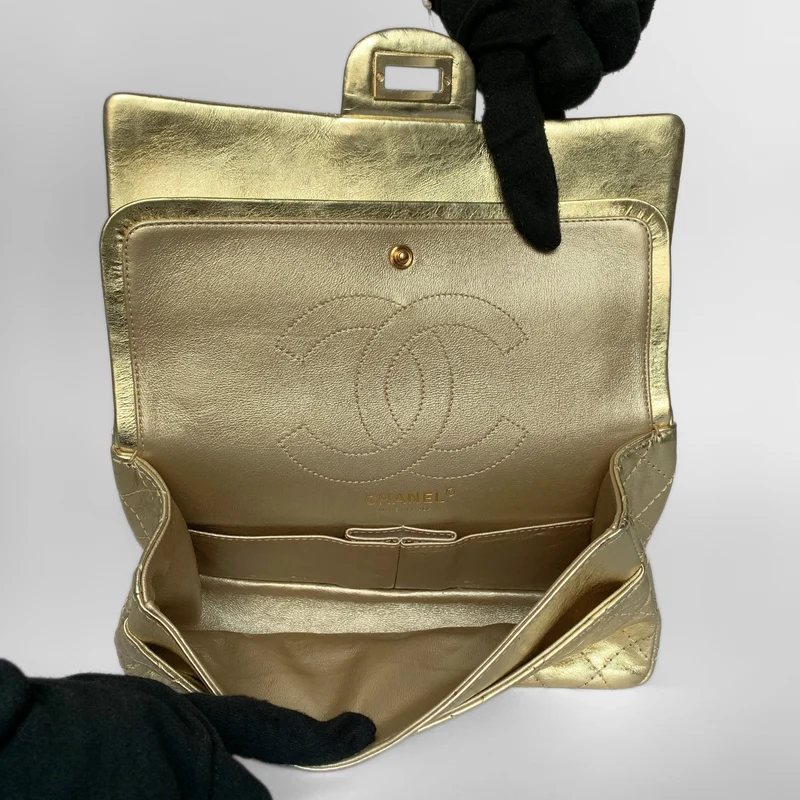 Chanel 2.55 Tasche aus gealtertem Kalbsleder