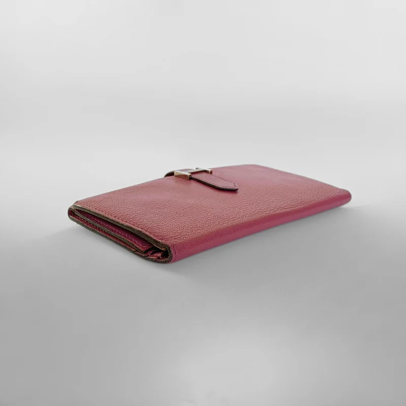 Hermès Bearn Geldbörse Epsom Leder