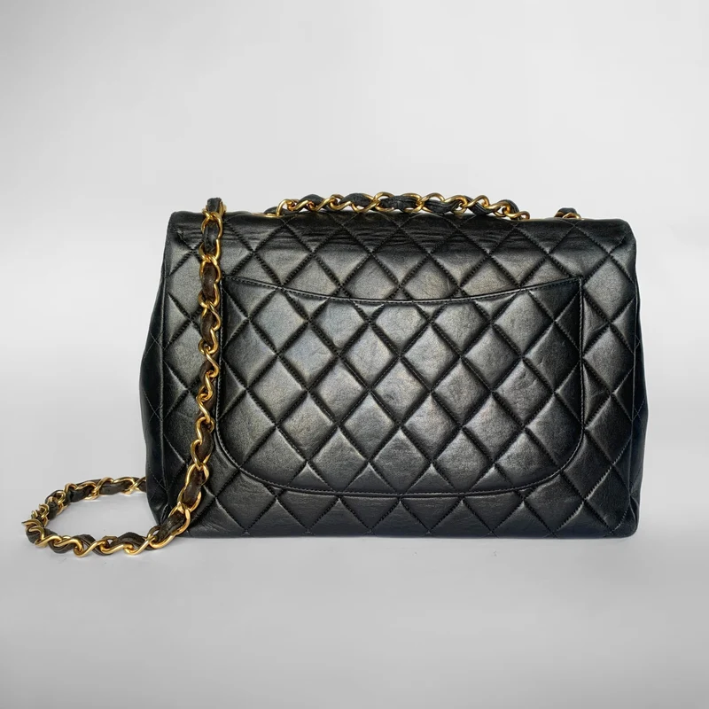 Chanel Classic Flap Bag Maxi Lammleder