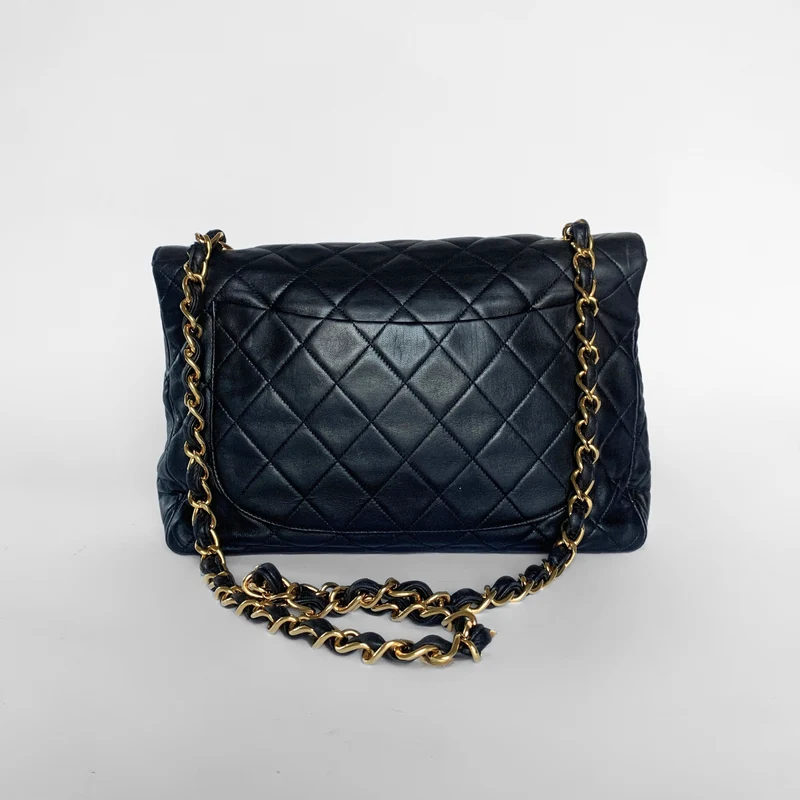 Chanel Classic Flap Bag Maxi Lammleder