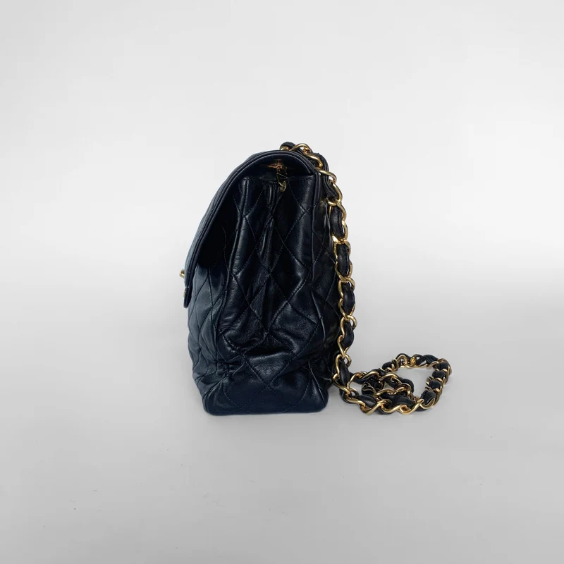 Chanel Classic Flap Bag Maxi Lammleder