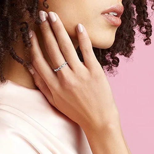 PANDORA Knotenherzen Ring aus Sterling-Silber aus der PANDORA Moments Kollektion, Größe: 56, 198018-56